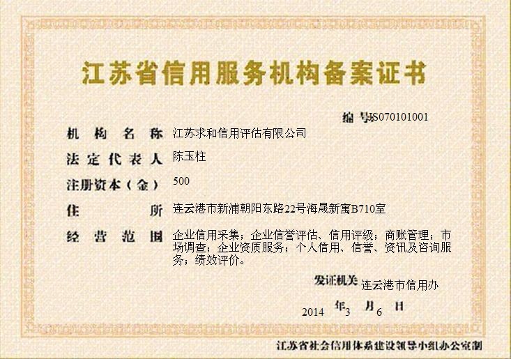 资质证书